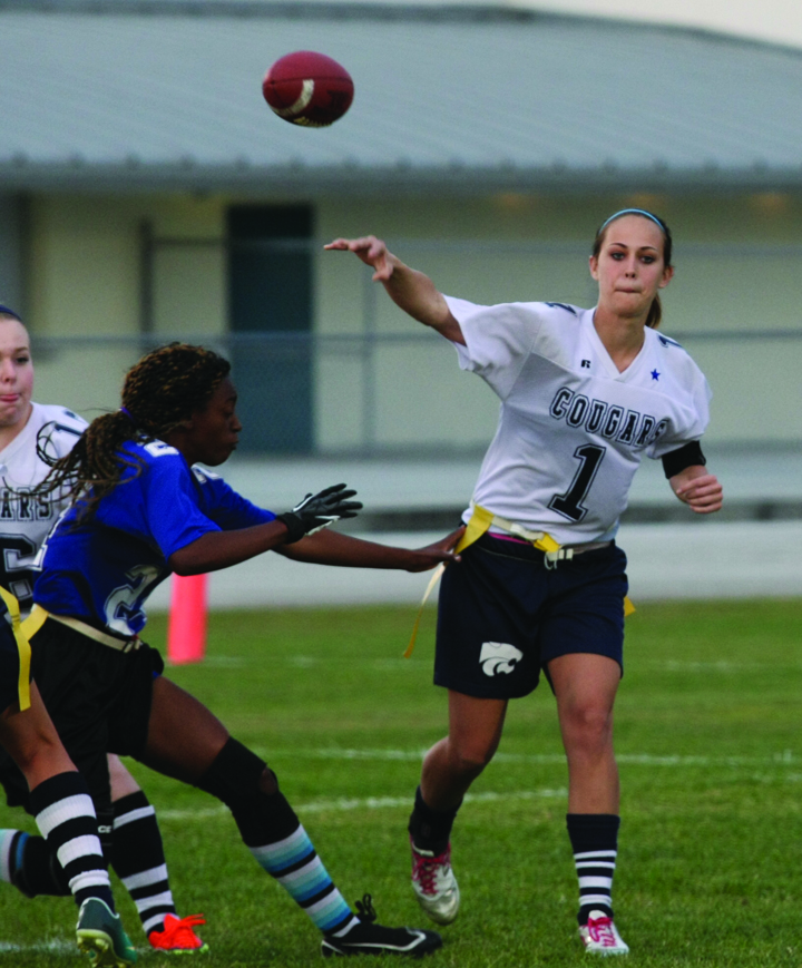 SportsCollageJessica McClernan Durant Girls Varsity Flag Football
