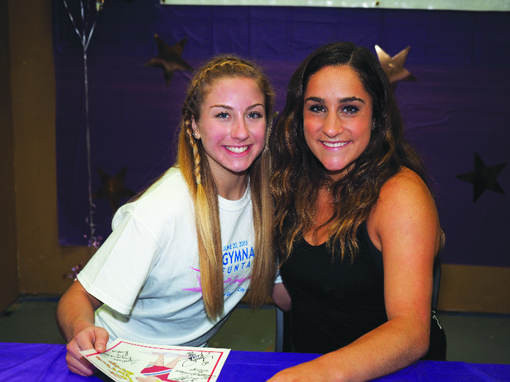 Olympian Jordyn Wieber Inspires During Visit To Golden City Gymnastics