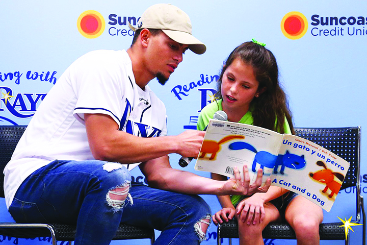 Team Continues Annual Rays Program To Encourage Summer Reading