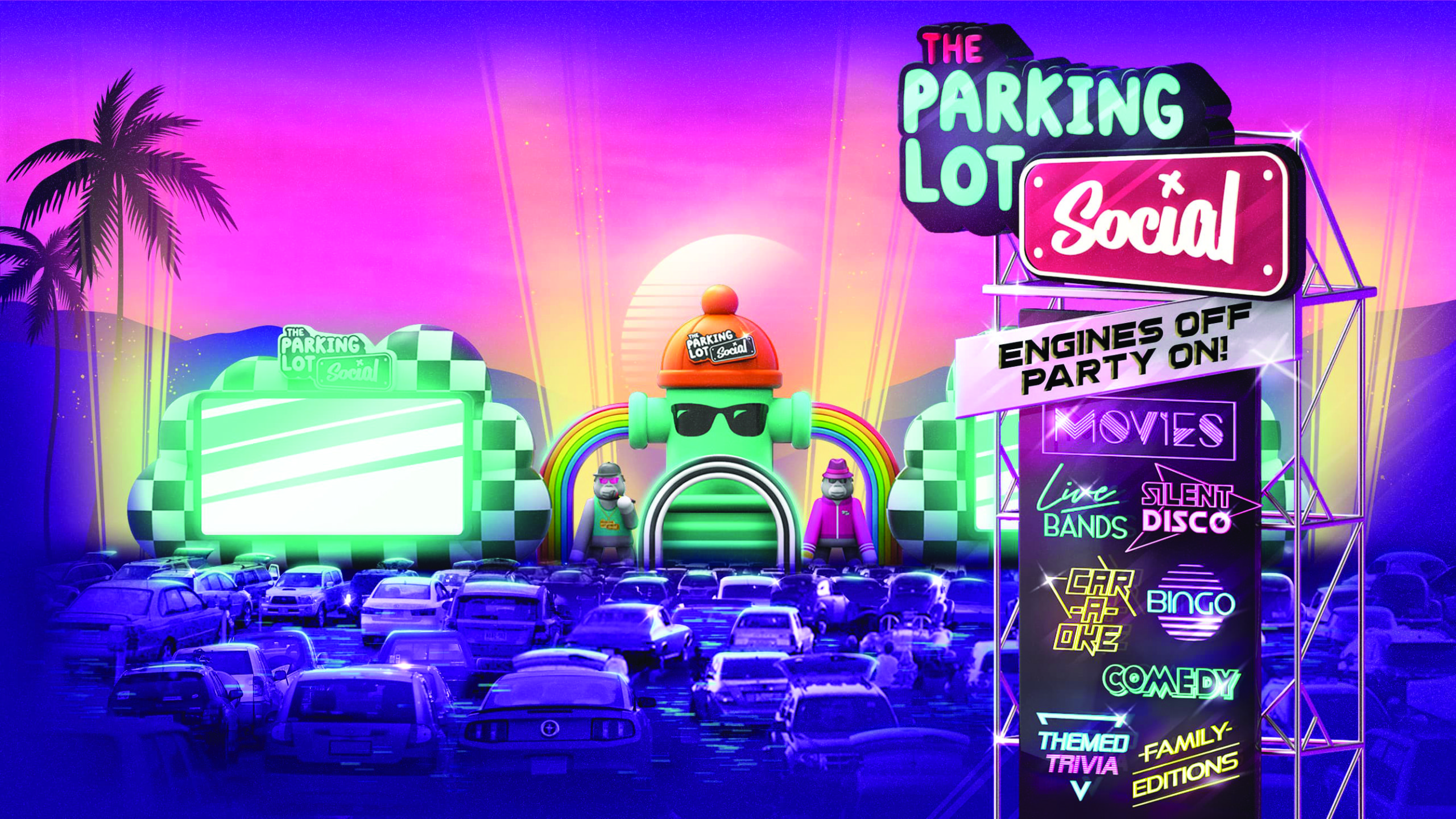 America s Wildest Drive In Experience Comes To Tampa With The Parking