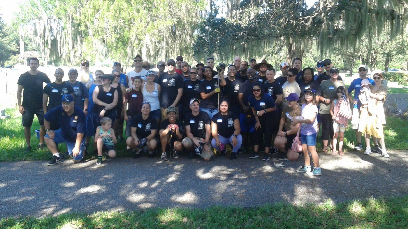 American Legion Riverview Continues 9/11 Tradition At Hackney Cemetery