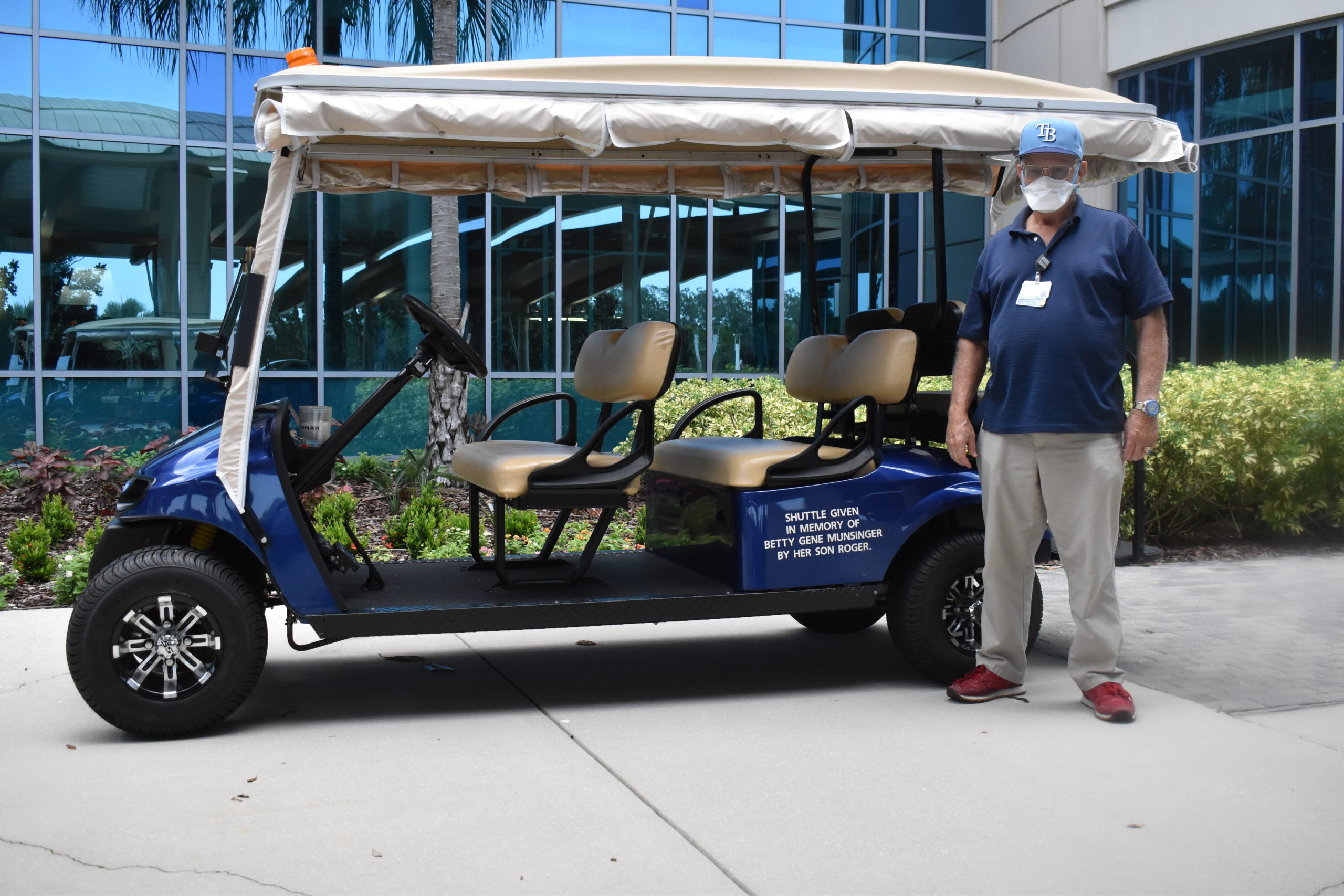 Ruskin Resident Donates Golf Carts To St. Joseph’s HospitalSouth