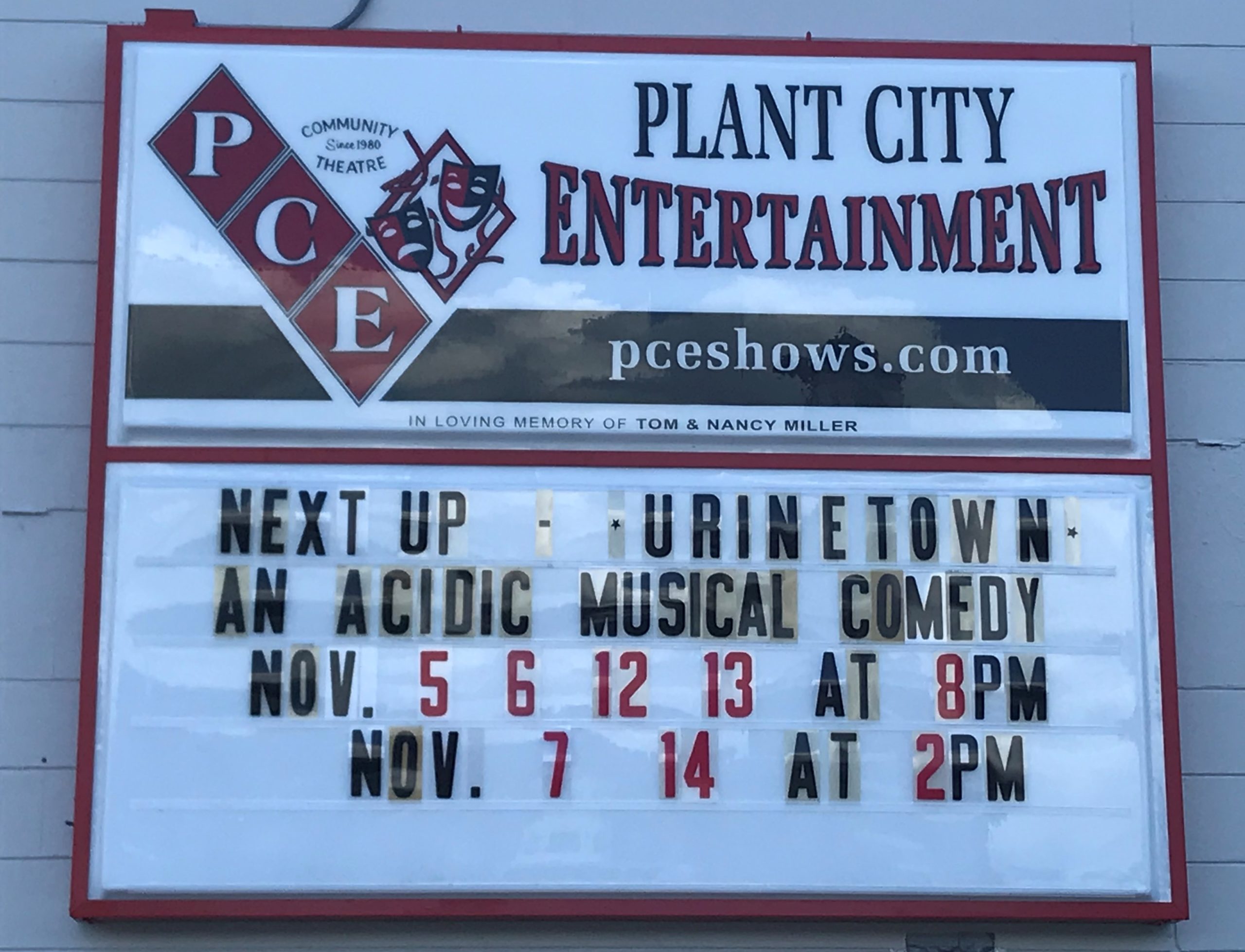 Plant City Entertainment Brings Urinetown To Local Audiences This November