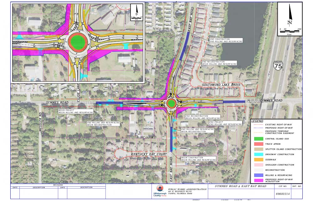 Redesign Planned For Symmes Road & East Bay Road Osprey Observer