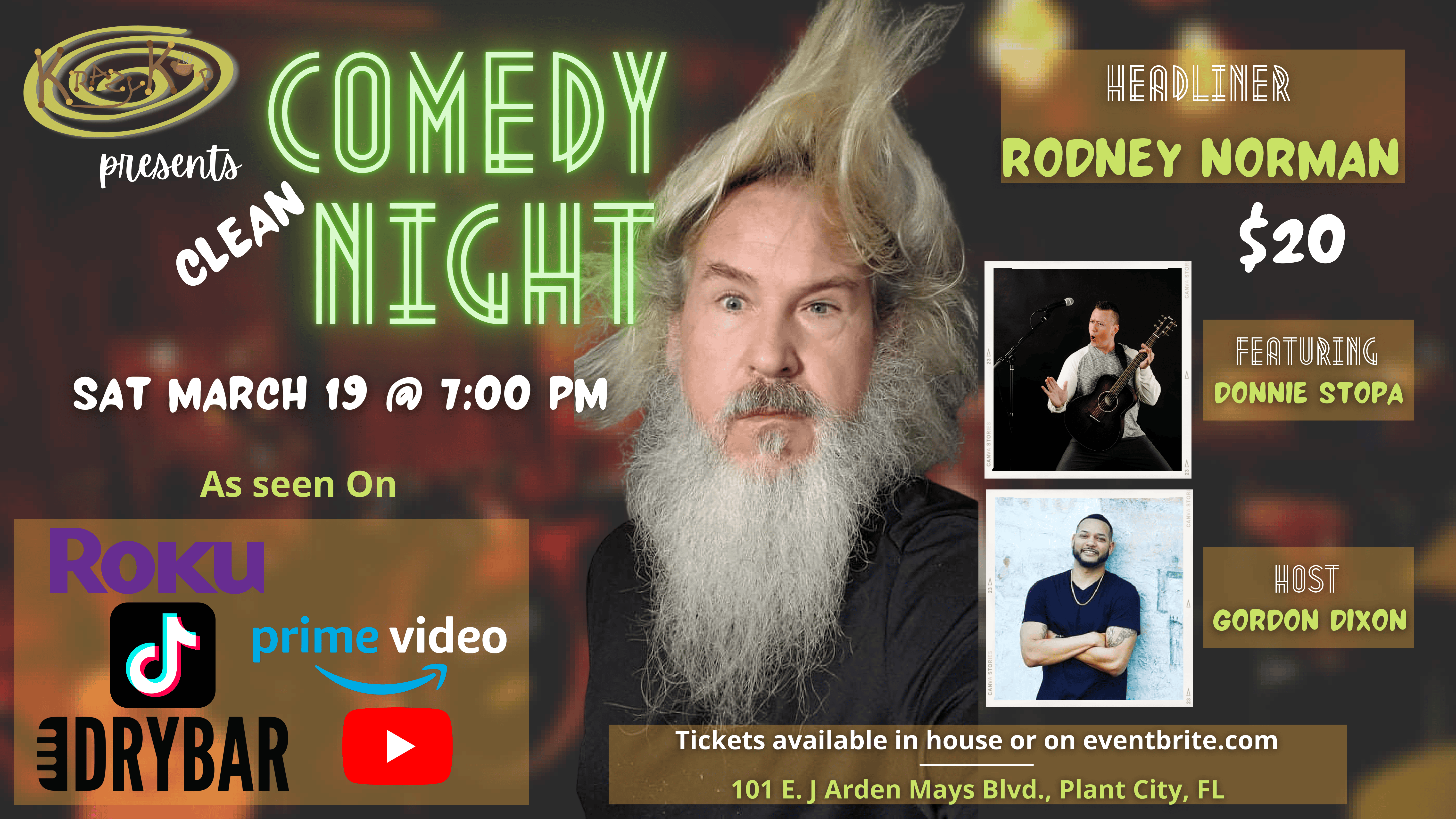 Krazy Kup To Offer Clean Comedy Show This March | Osprey Observer