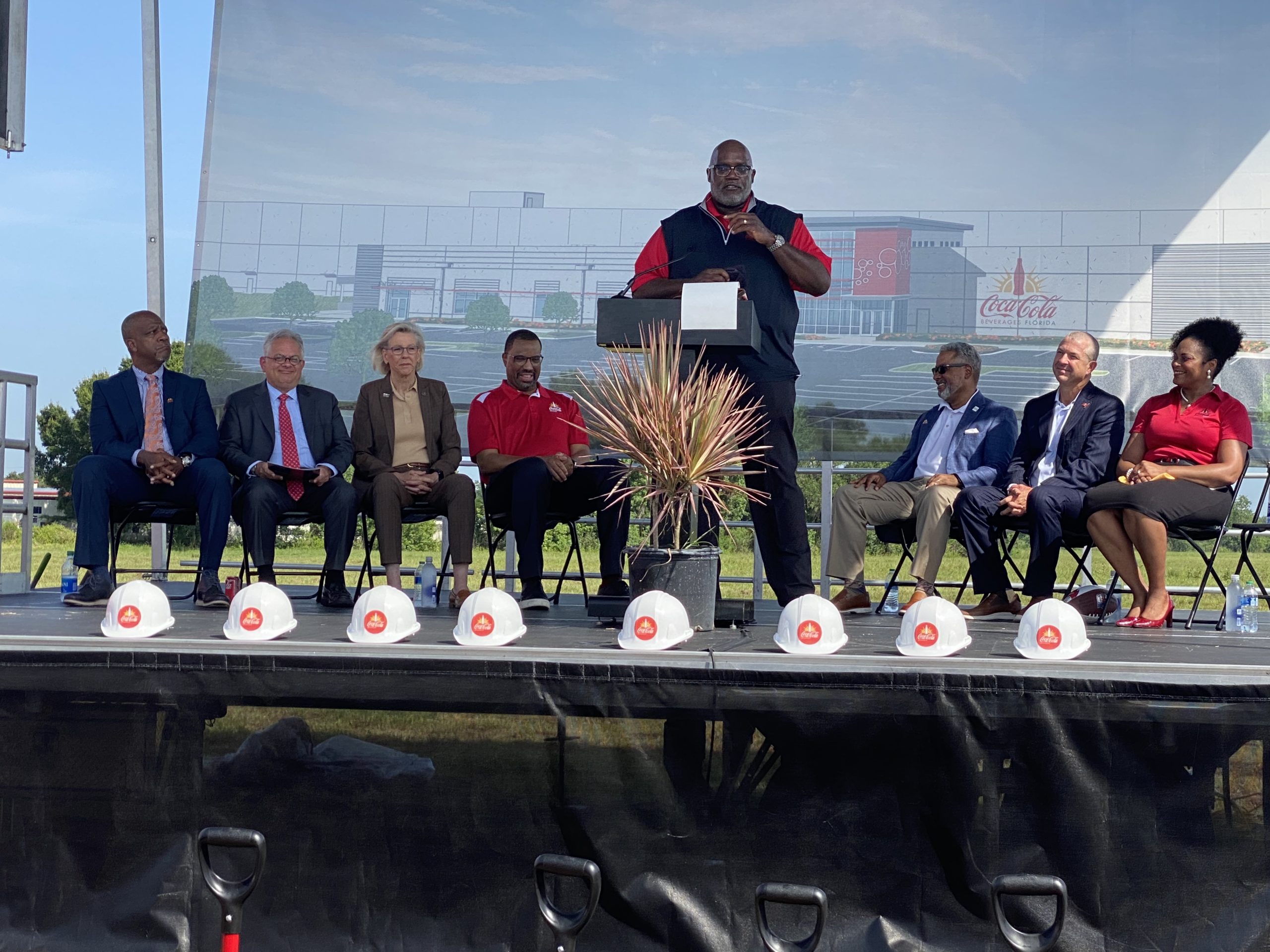 CocaCola Beverages Florida Breaks Ground On New Distribution Center At