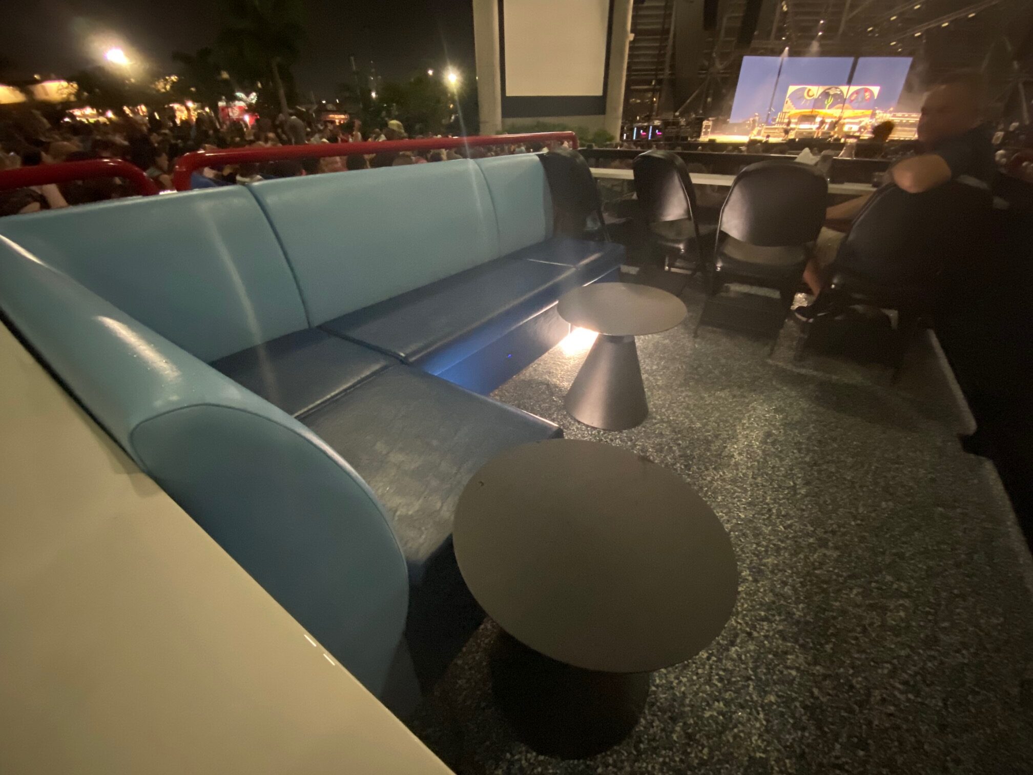 Amphitheater Adds New Rock Box VIP Section Perfect For 12 People
