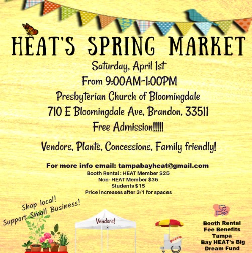 Spring Market, Fundraisers, 5K Runs, Classic Car Shows And More!