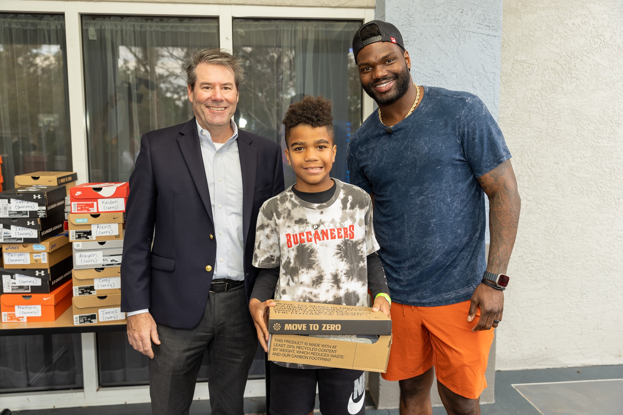 Special Day As Shaq Barrett And UnitedHealthcare Partner To Bring Joy