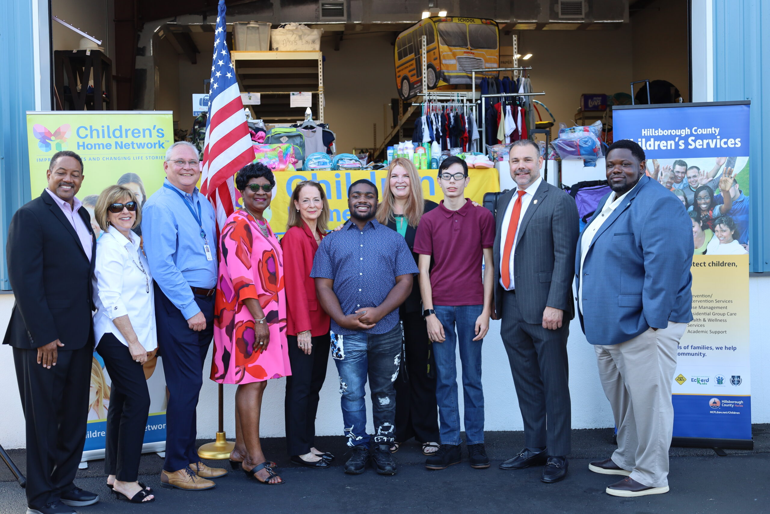 Duffels Of Dignity Donations Fill New Children’s Home Network Donation