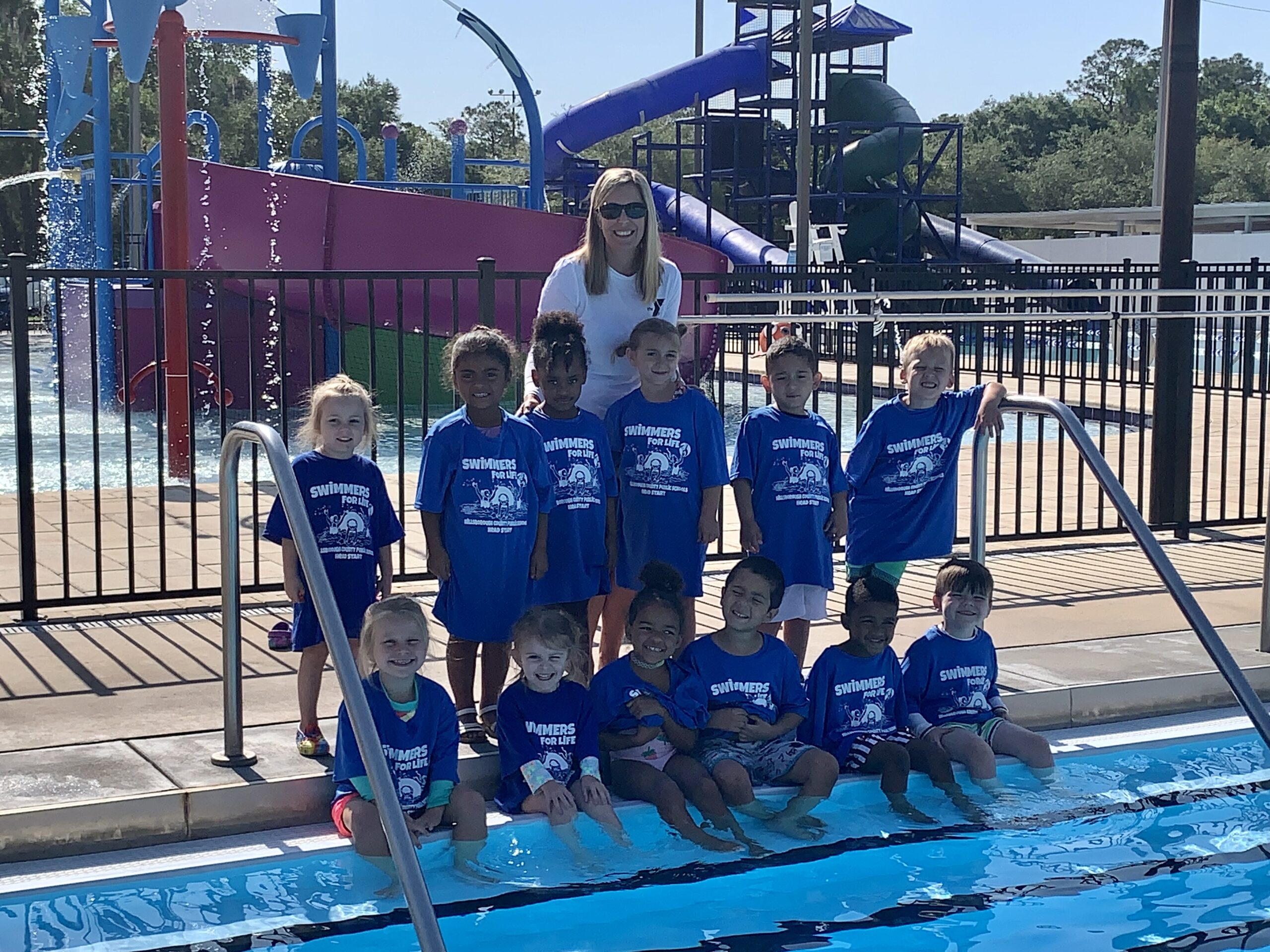 Campo Family YMCA Offers Swim Lessons To Students From The Head Start