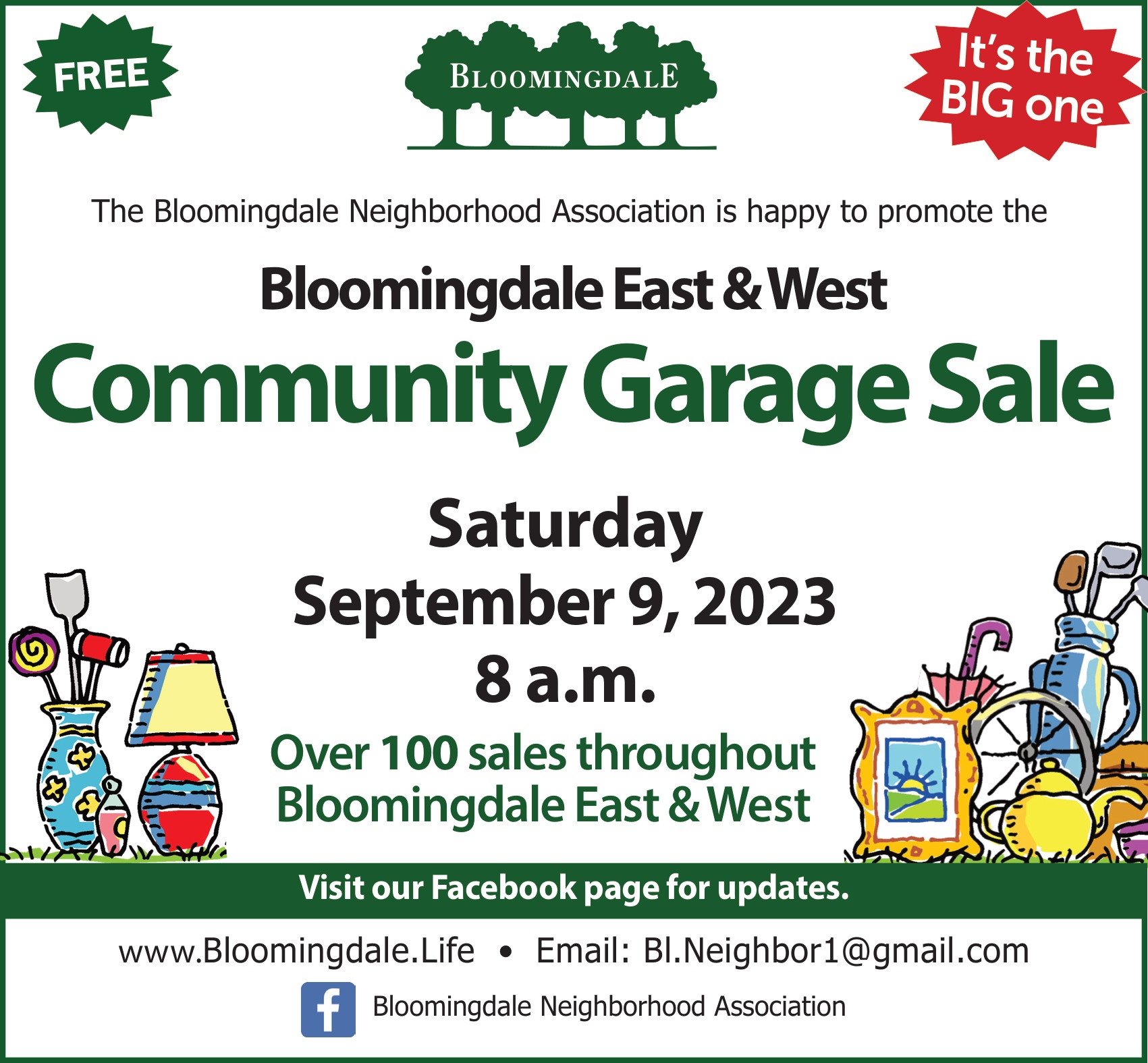 Community Garage Sale, Fun Run, Buddy Walk & More | Osprey Observer