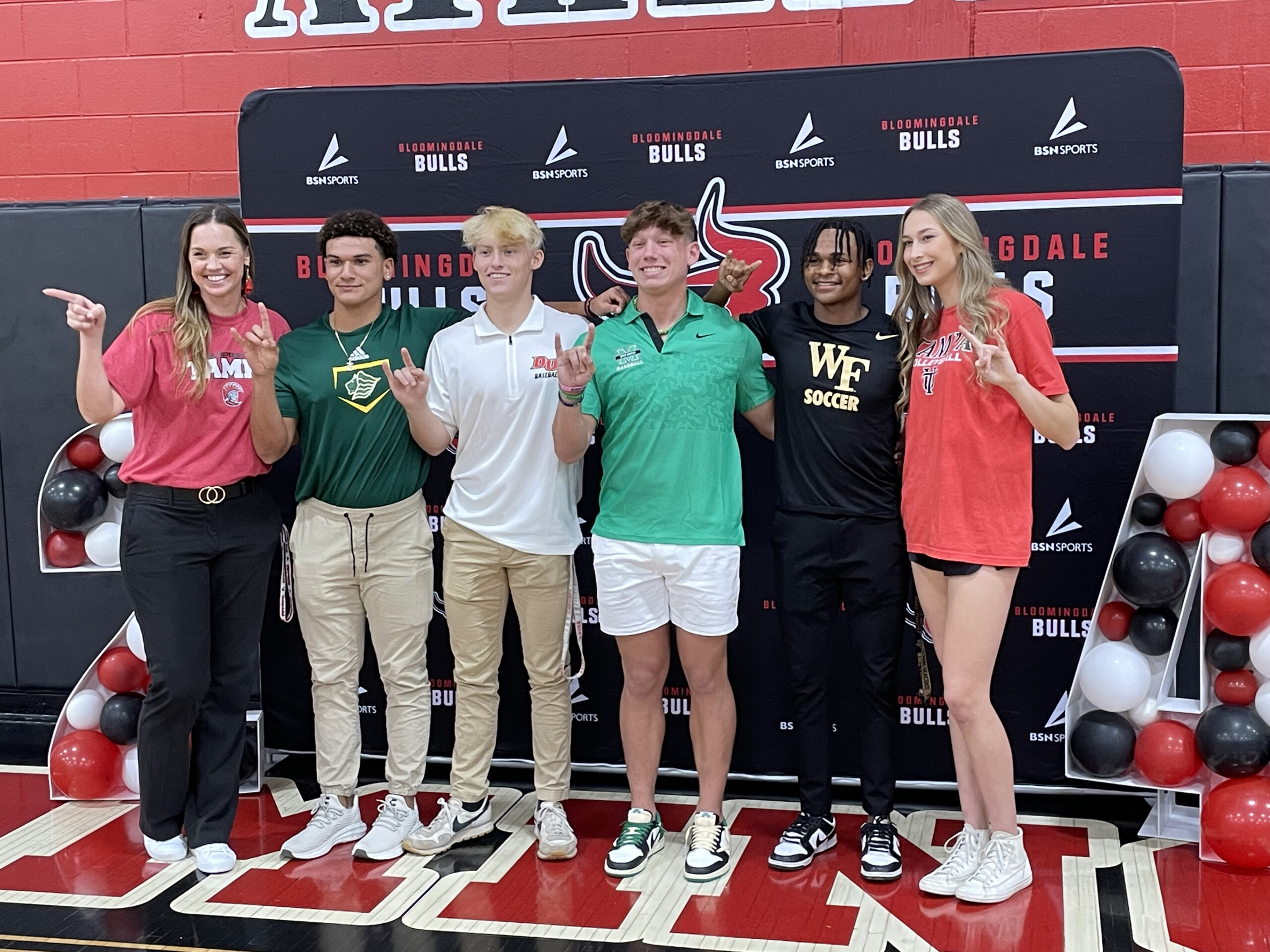 The Future Looks Bright For Five Bloomingdale Athletes On National Signing Day