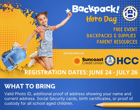 Backpack Hero Program Returns To Help Children In Eastern Hillsborough ...