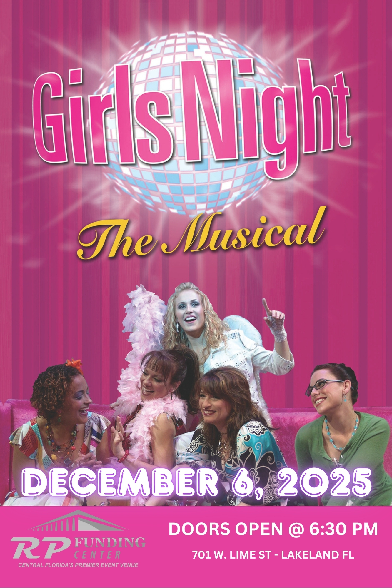 ‘Girls Night: The Musical’ Coming To RP Funding Center