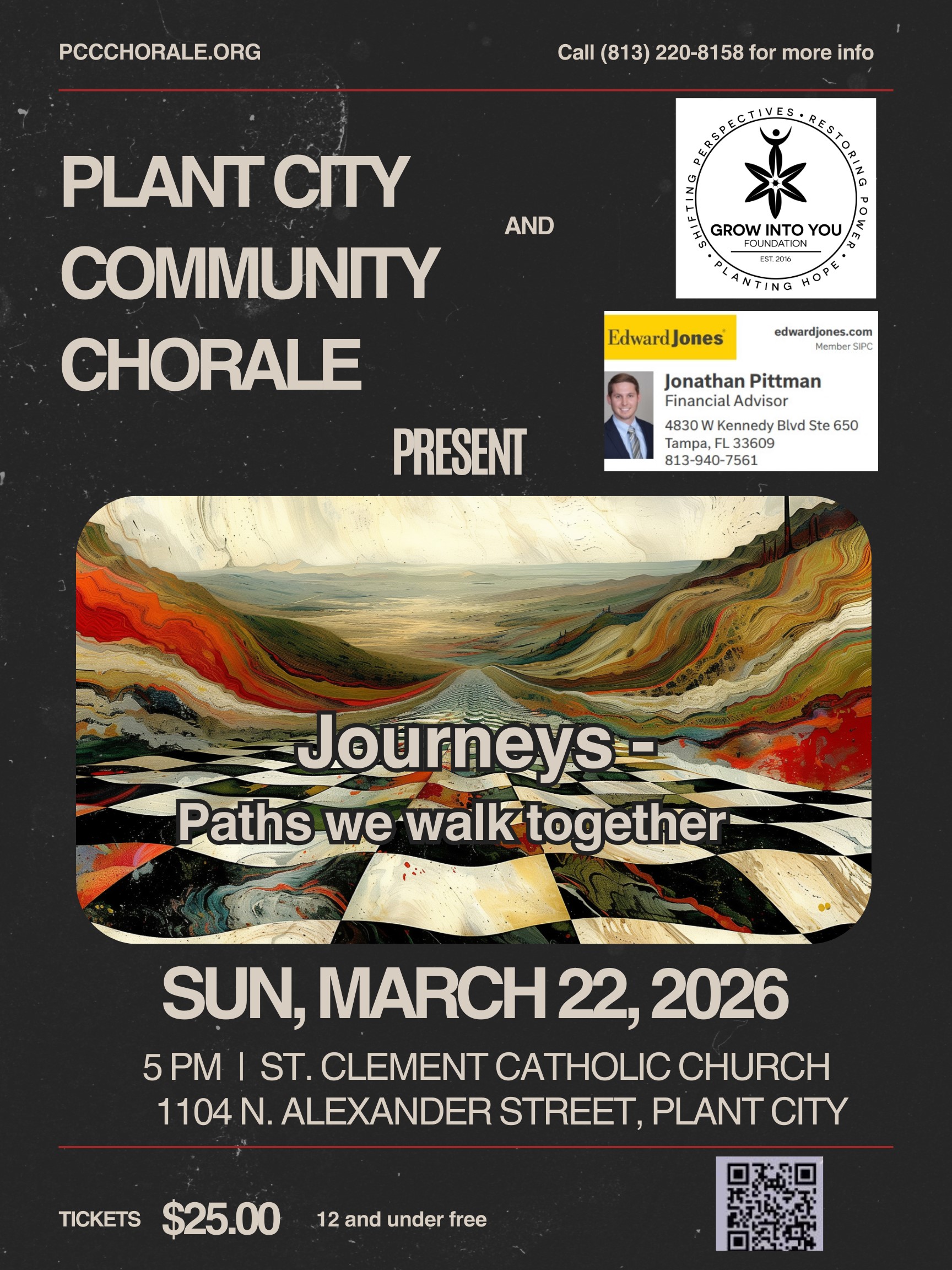 Plant City Chorale Continues 2026 Concert Season With ‘Journeys: Paths We Walk Together’