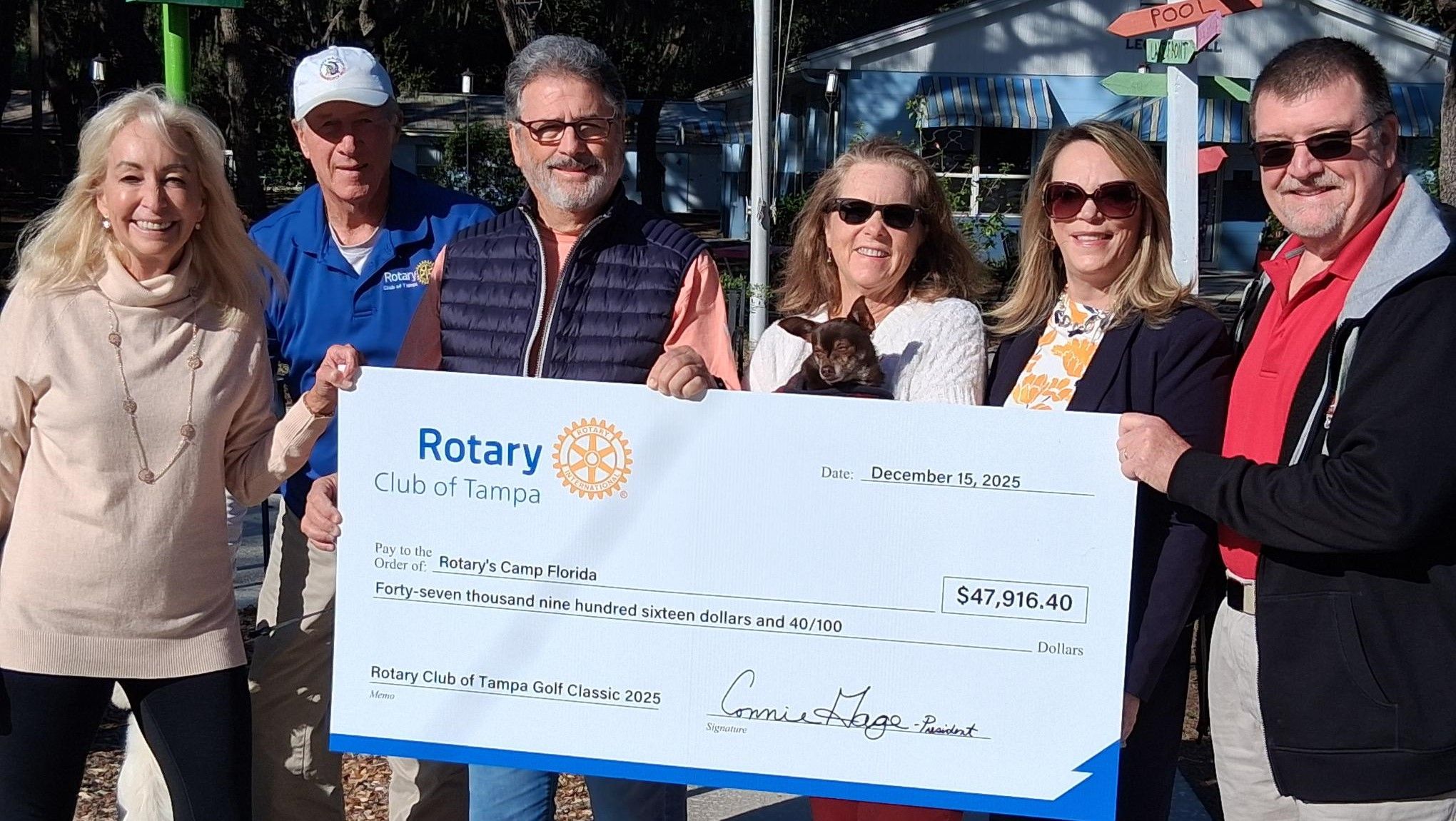 Rotary Tampa Golf Tournament To Benefit Camp Florida