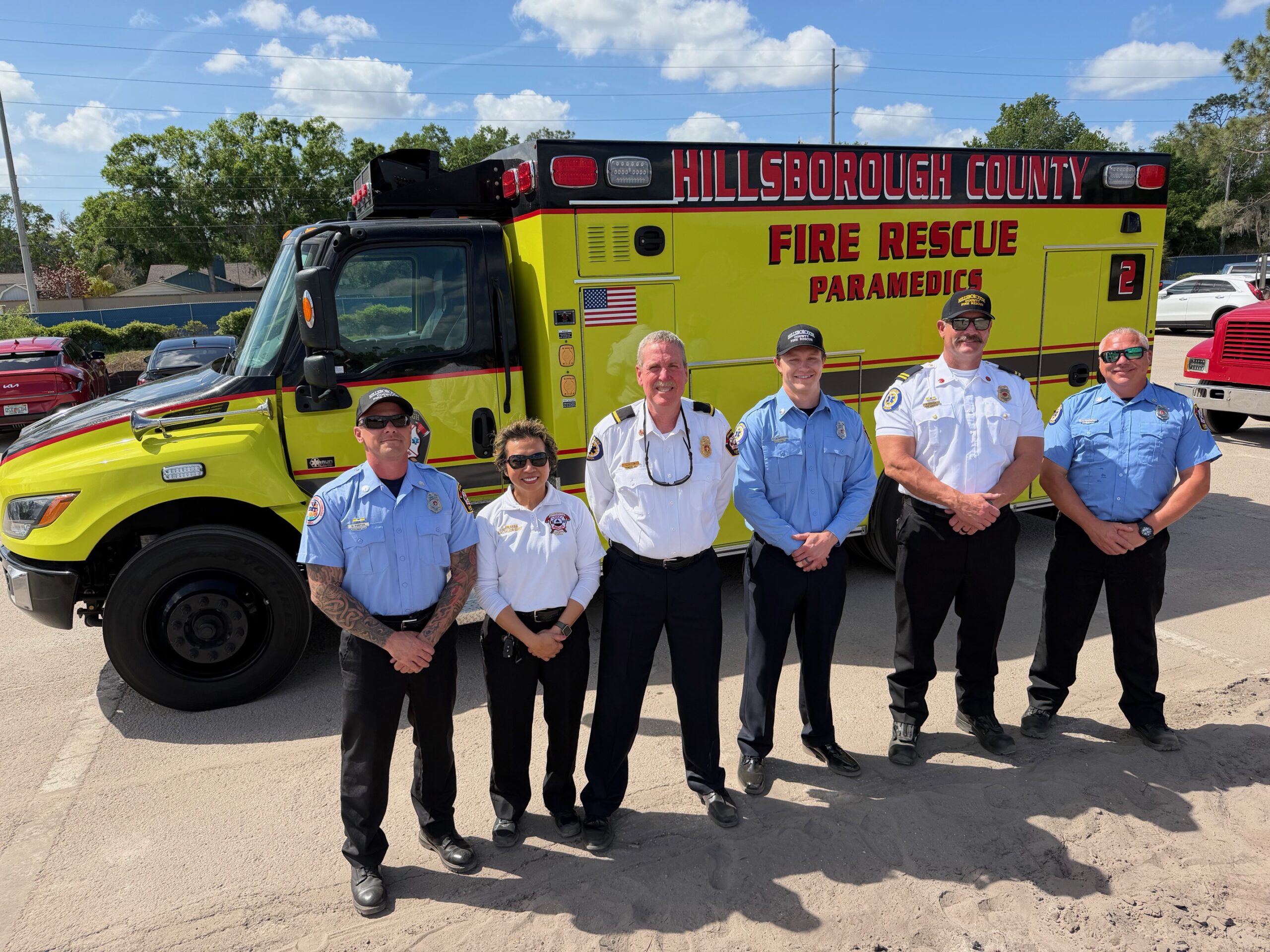 Fire Rescue Lt. Allen Retires After 34 Years Of Service