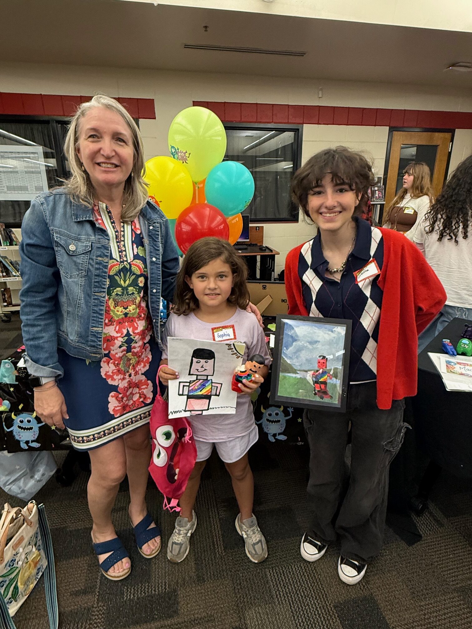 Bloomingdale Students Host Monster Exchange With Cimino