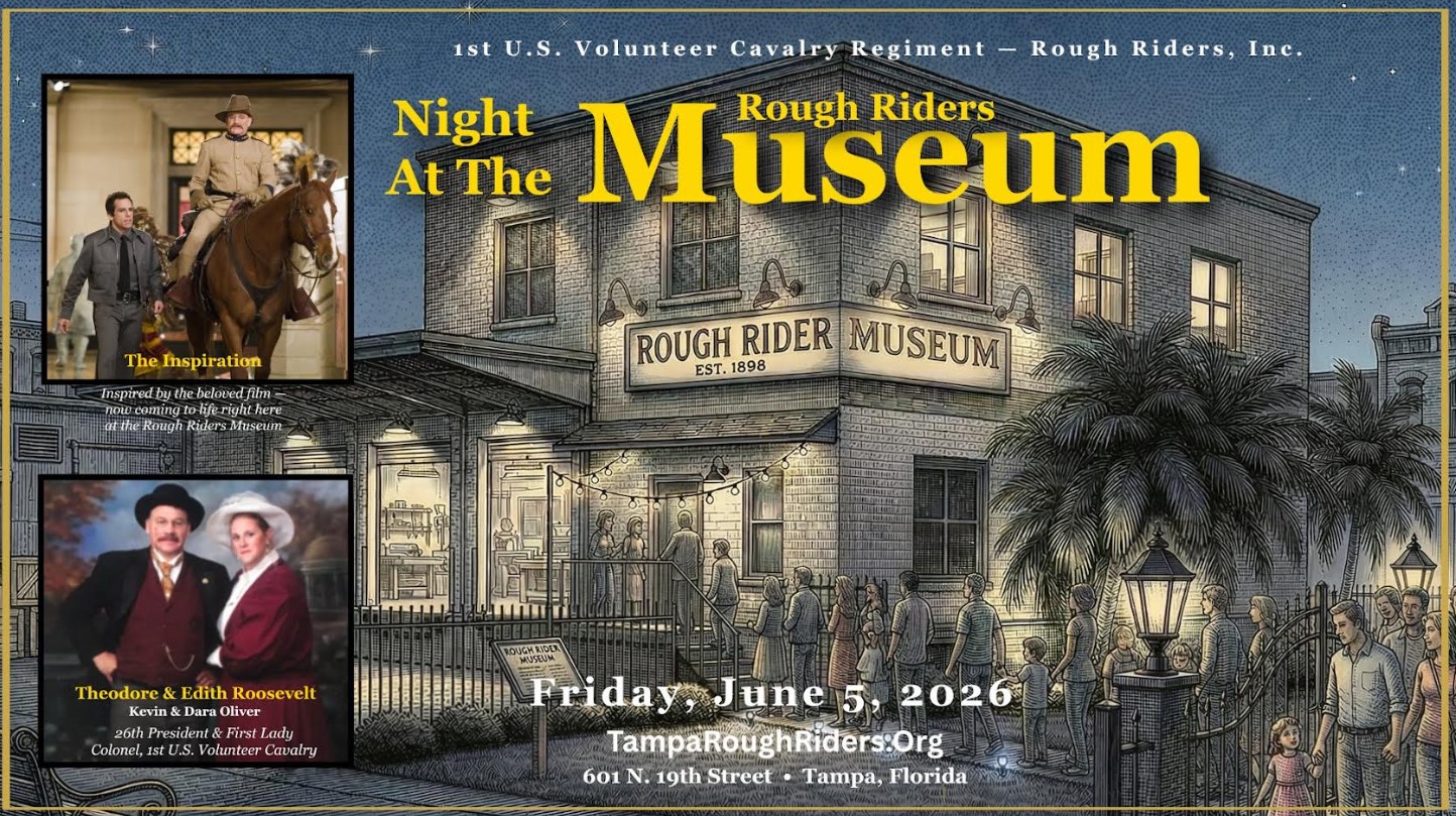 Rough Riders Bring History To Life At The ‘Night At The Museum' Event