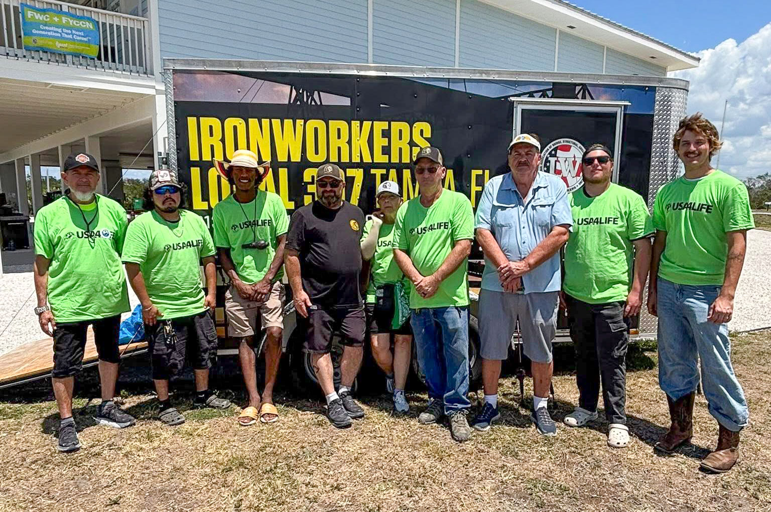 Florida Ironworkers Give Back Through Take Kids Fishing Day