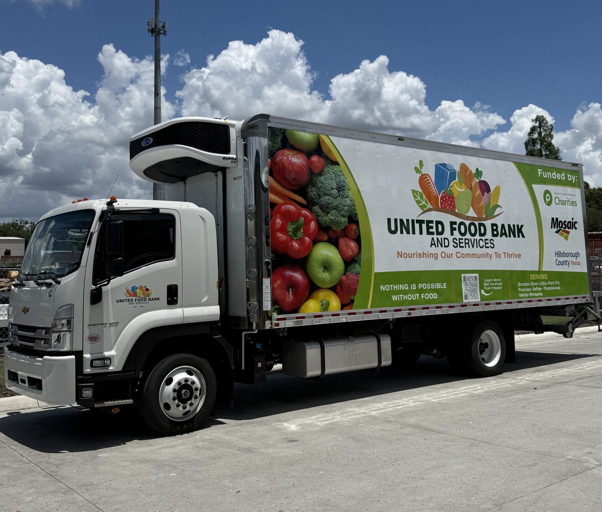 United Food Bank Expands Hunger Relief With New Truck, Forklift