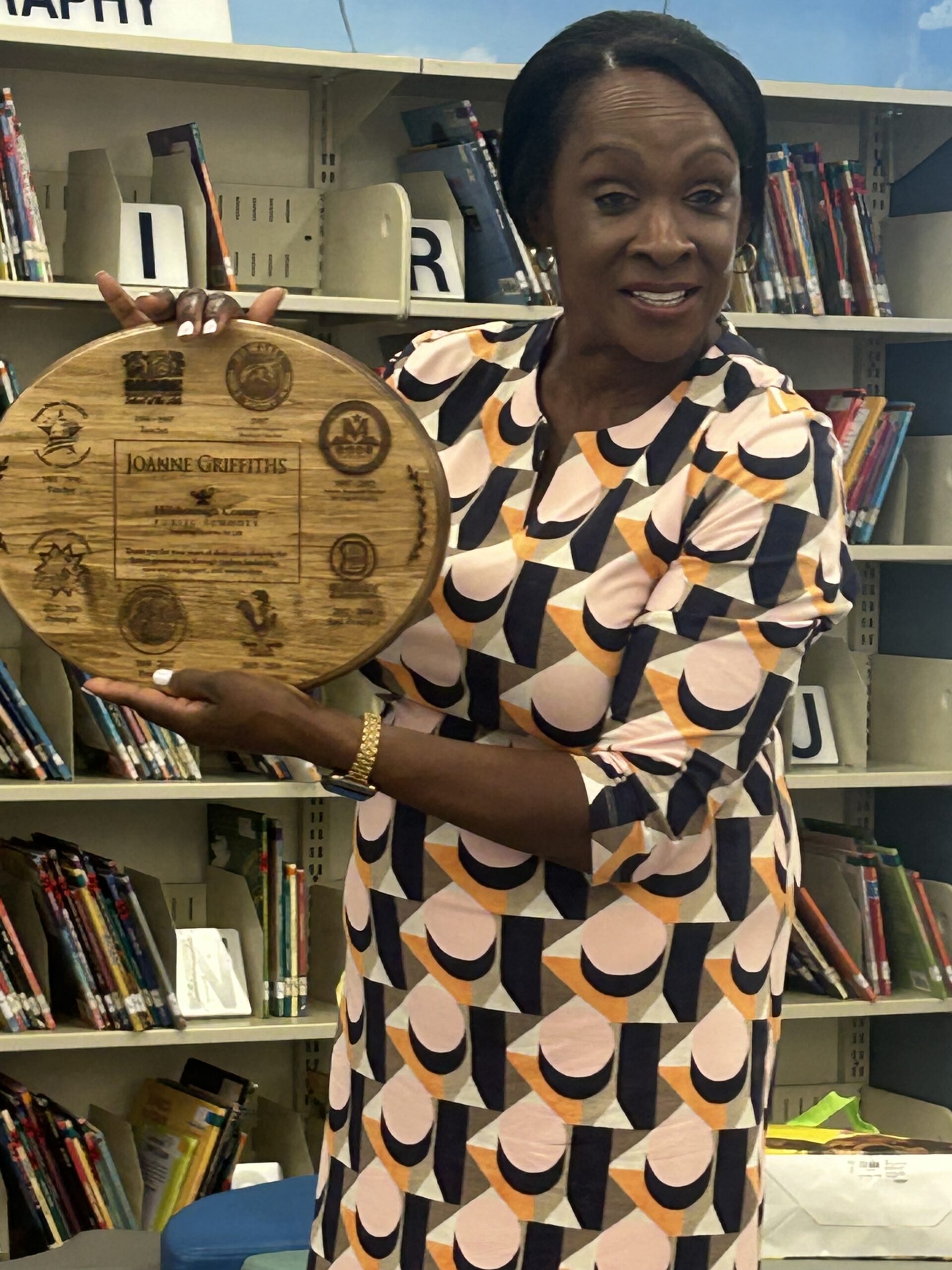 Cimino Elementary Honors Retiring Principal Joanne Griffiths