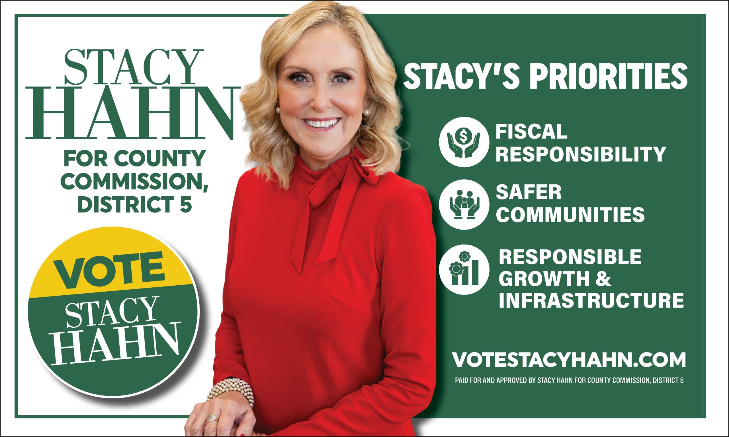 Stacy Hahn, County Commissioner, District 5