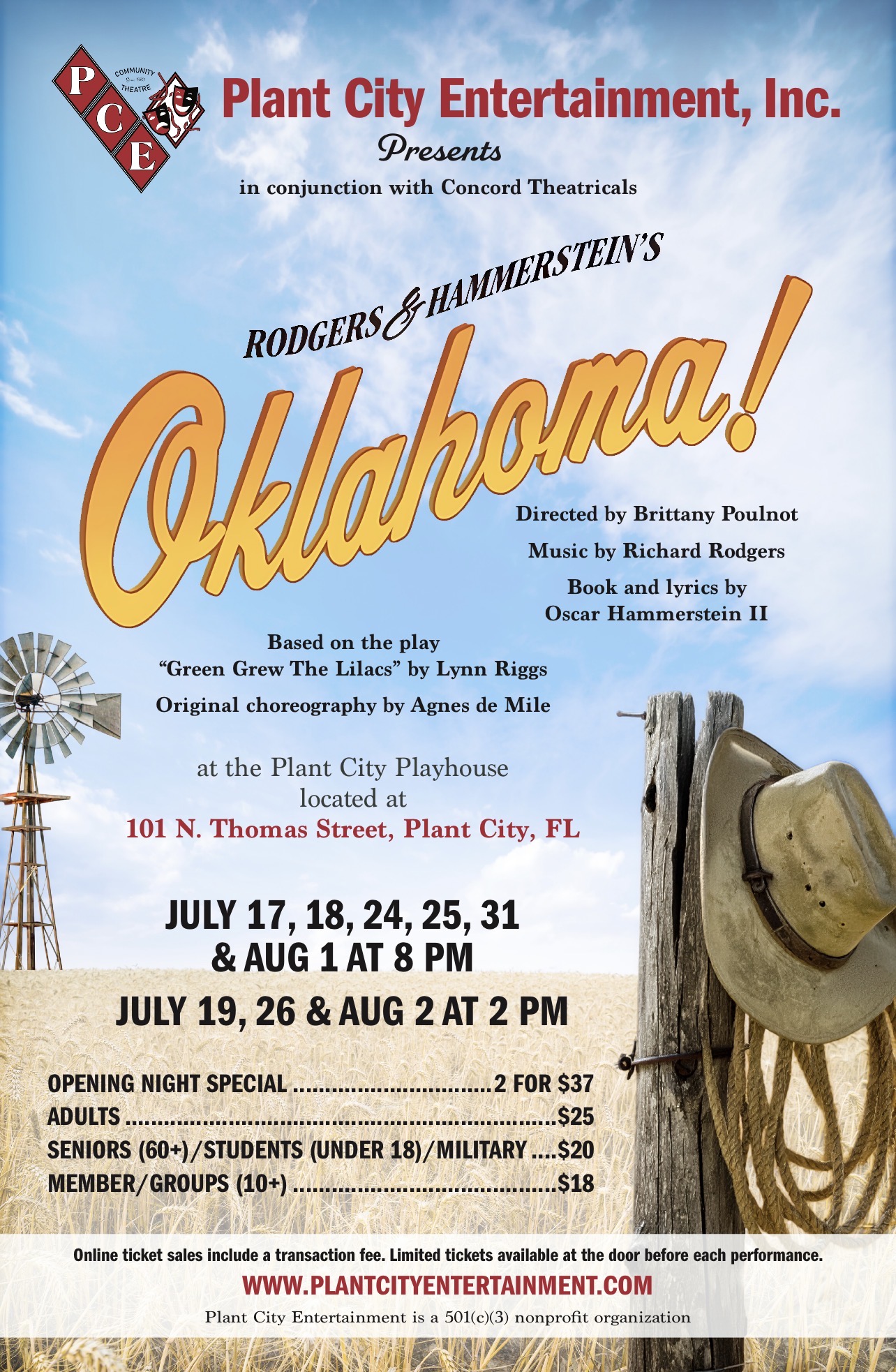 ‘Oklahoma!' Play, Night Of Worship, Back To School & More